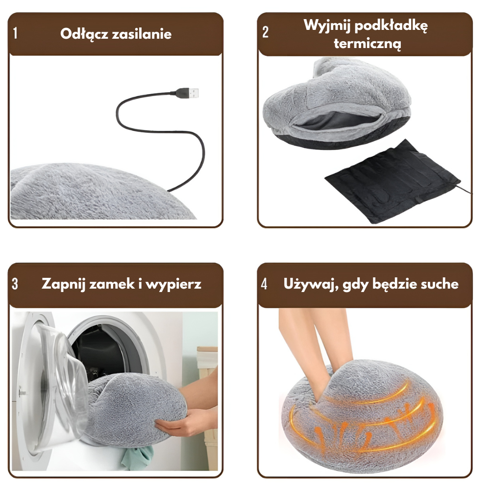 Termee™ – Elektryczny Ogrzewacz do Stóp